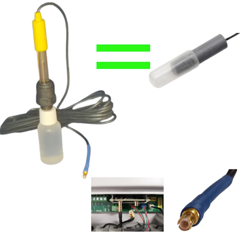 Sonda redOx di ricambio compatibile con 9107105 Emec